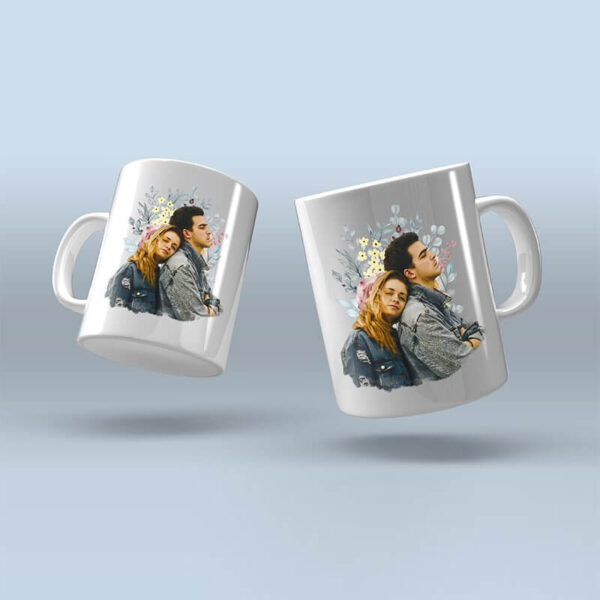 Custom coffee Mug With Photo - Image 2