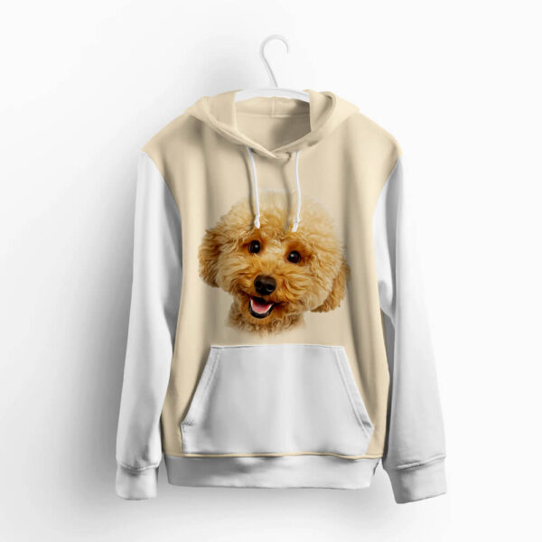 Unisex Custom Pet Printed Hoodie - Image 4