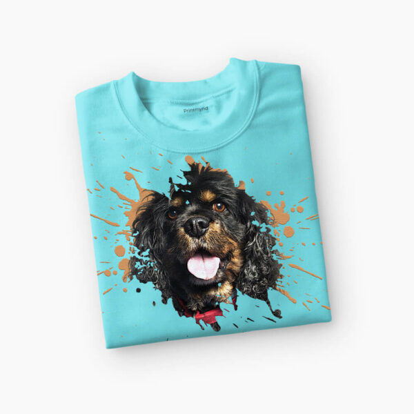 Unisex Custom Pet Printed T-shirts - Image 2